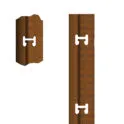 Slot H Corten Vineyard Line Post 