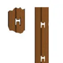 H-slot – optional configuration for “MEDIUM” corten vineyard post