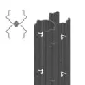 Hot-Dip Galvanised Vineyard Anti-Buckling Post