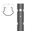 Galvanised Vineyard Line Post “Medium
