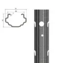 Galvanised Vineyard Trellis Post Small - Sika vineyard posts