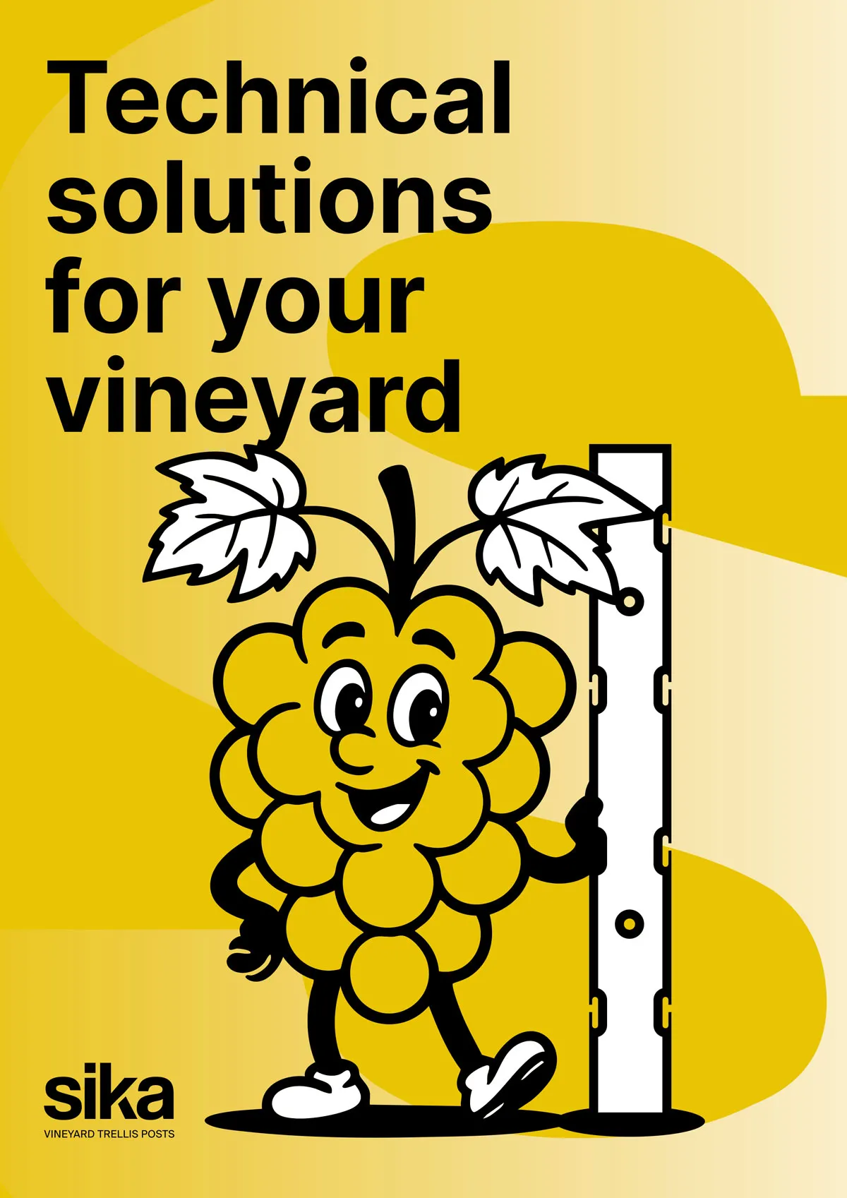 brochure vineyard trellis post Sika