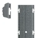 Integrated H+N+H slots and perimeter ribbing on the SIKA Orbit galvanised vineyard post