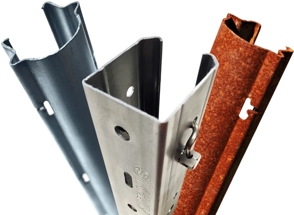 Metal Vineyard Posts Sika